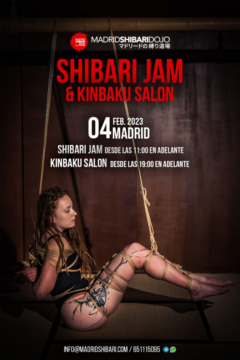 Shibari Jam Kinbaku Salon Madrid Shibari Dojo